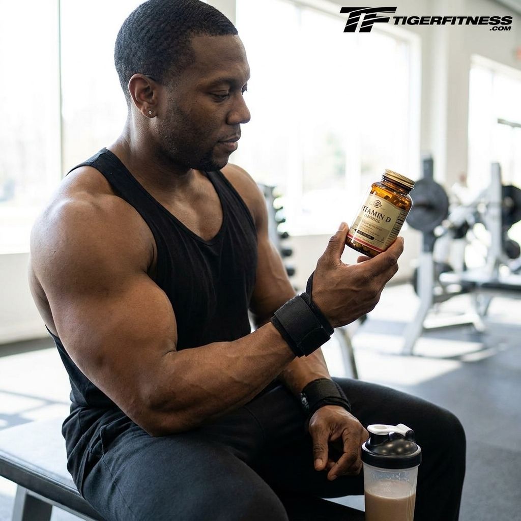 Vitamin D supplement for strength athletes