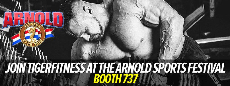 Tiger Fitness booth at the 2016 Arnold Sports Festival