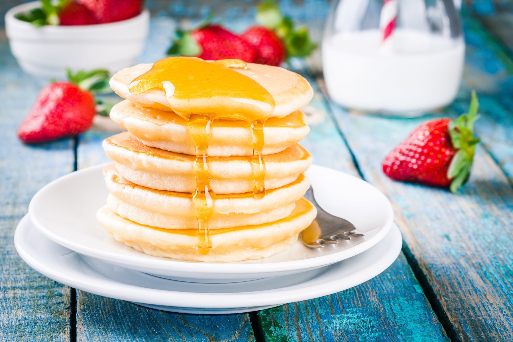 High Protein Pumpkin Pancakes