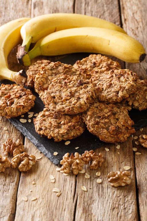 Oatmeal Banana Nut Cookies