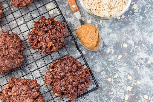 No Bake Protein Cookies