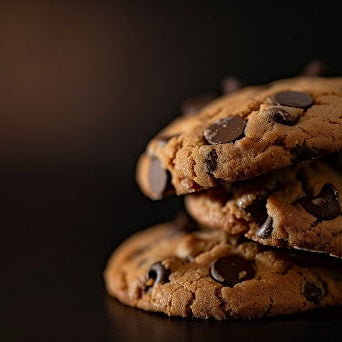 Homemade chocolate chip protein cookies