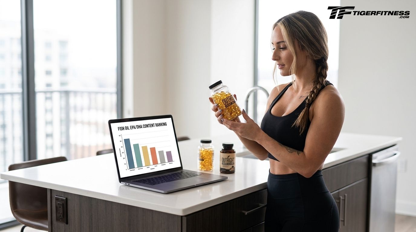 Fish oil supplements ranked by EPA and DHA content in 2026