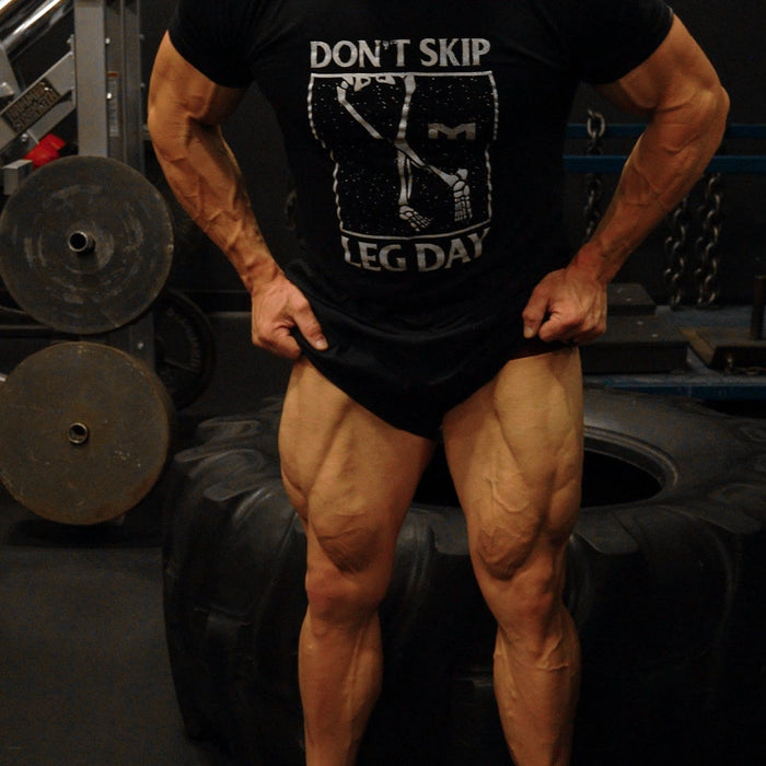 Athlete demonstrating leg press variations for muscle gain