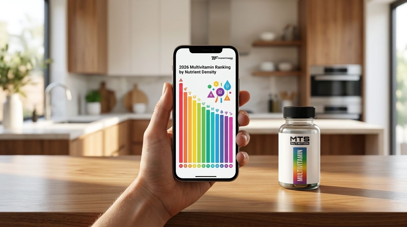 Multivitamins ranked by nutrient density in 2026