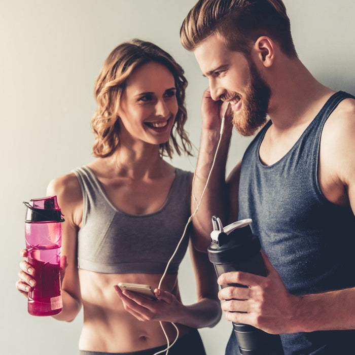 Gymder app illustrating a workout buddy matching concept