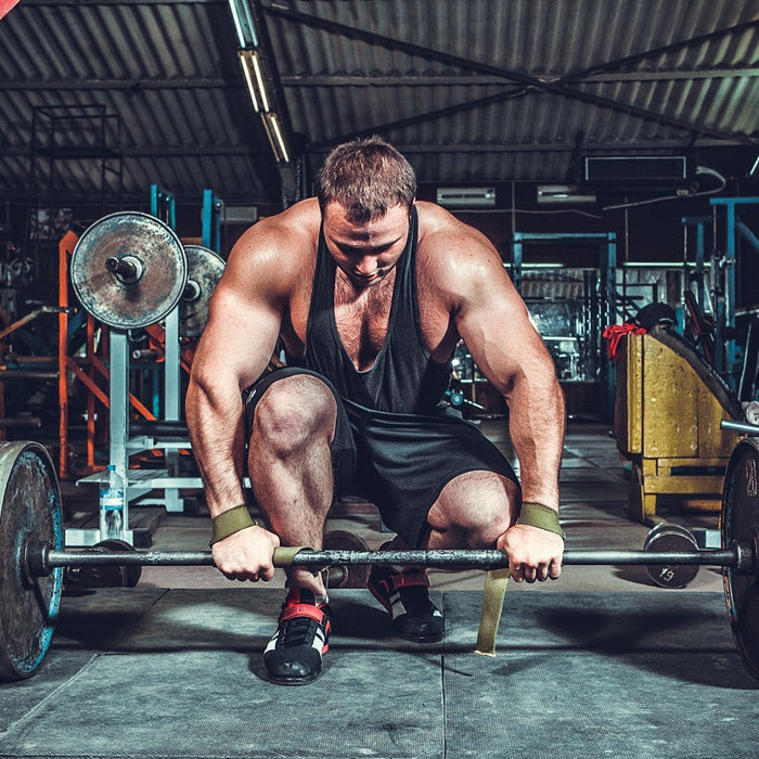 Athlete deadlifting to illustrate the power of mental imagery in strength training