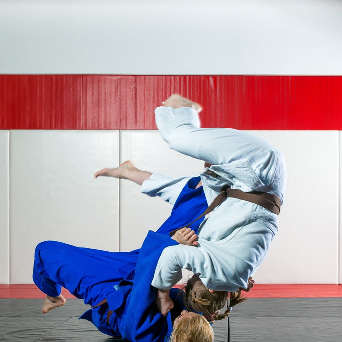 Jiu jitsu practitioner illustrating motivational quotes graphic