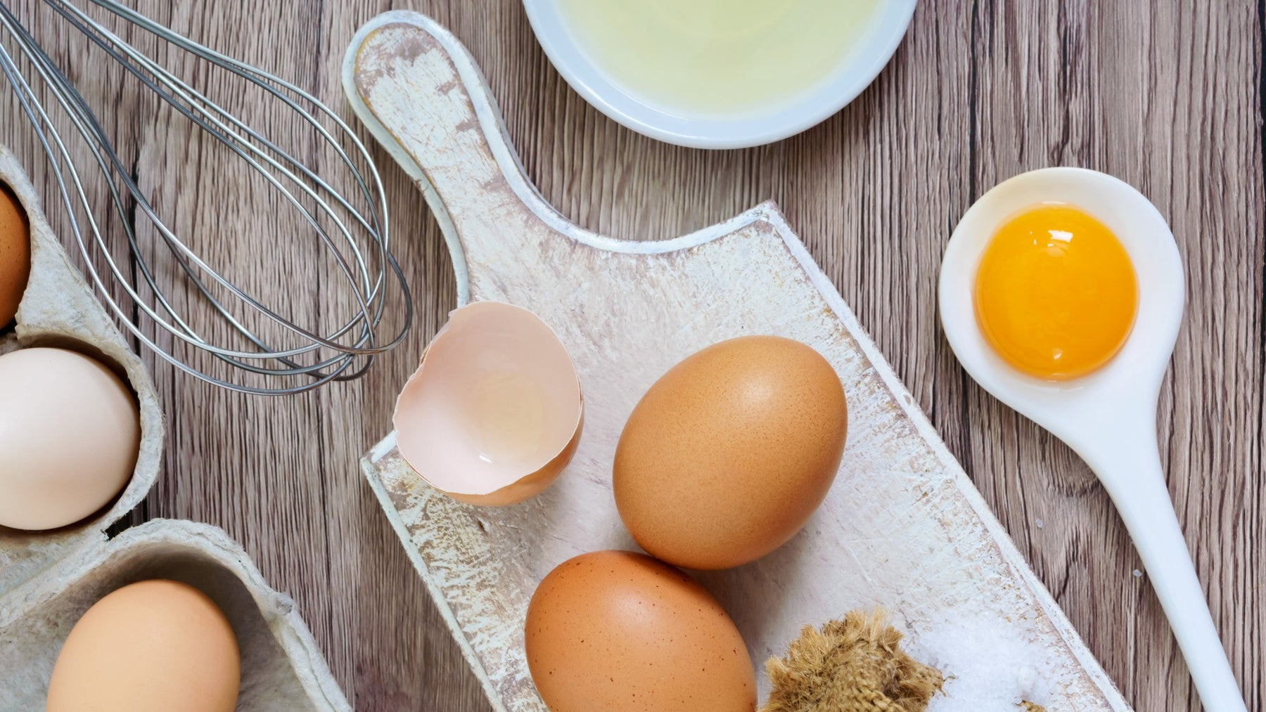 Egg showing its calorie count