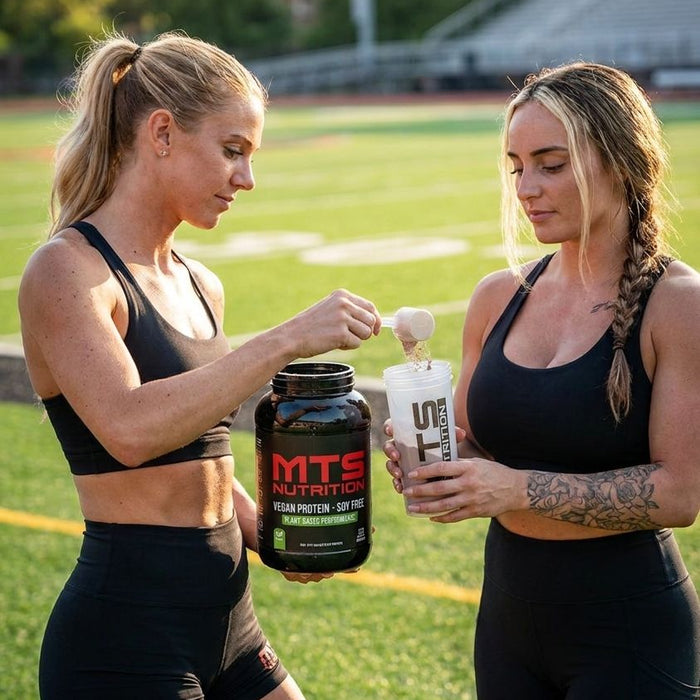 Vegan protein powder for athletes with soy allergy