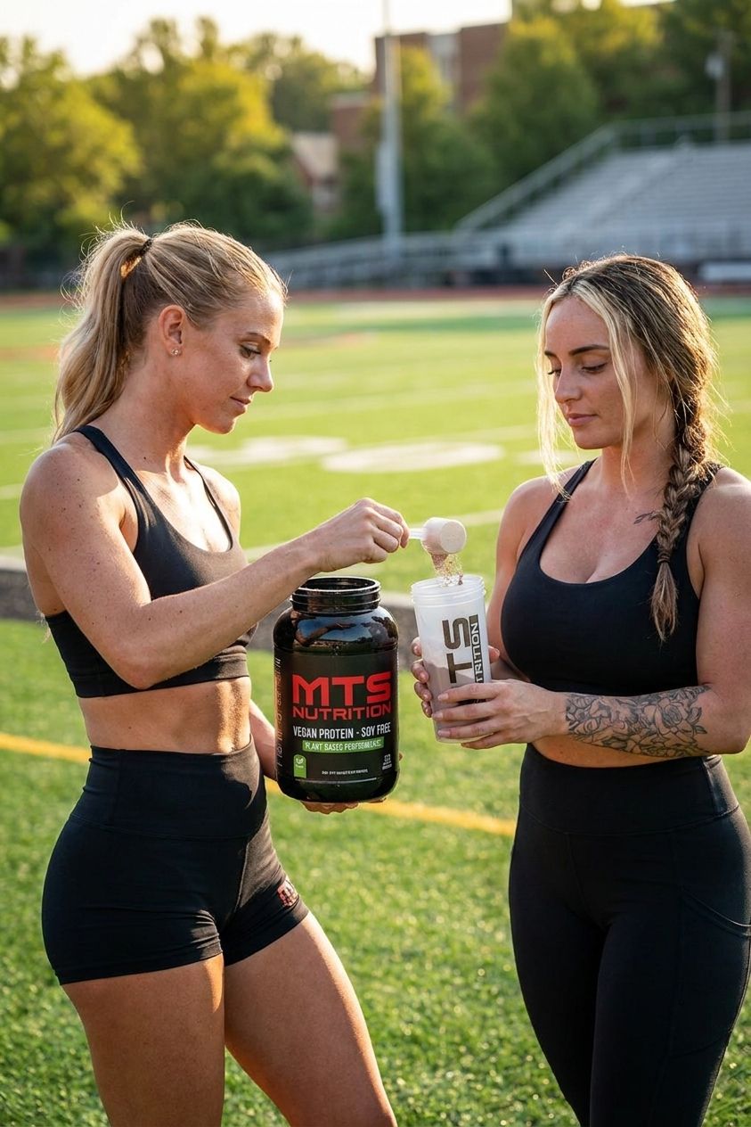 Vegan protein powder for athletes with soy allergy