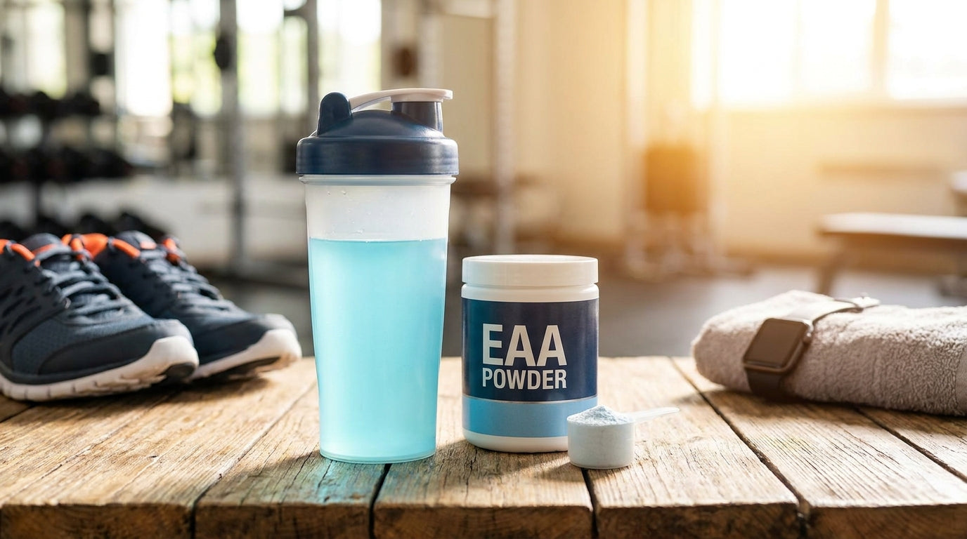 EAA supplement for fasted morning workouts