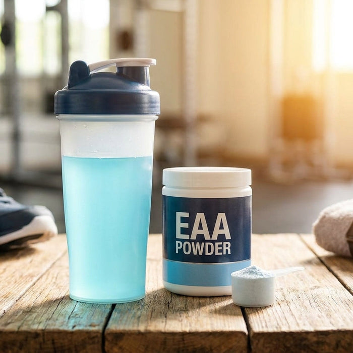 EAA supplement for fasted morning workouts