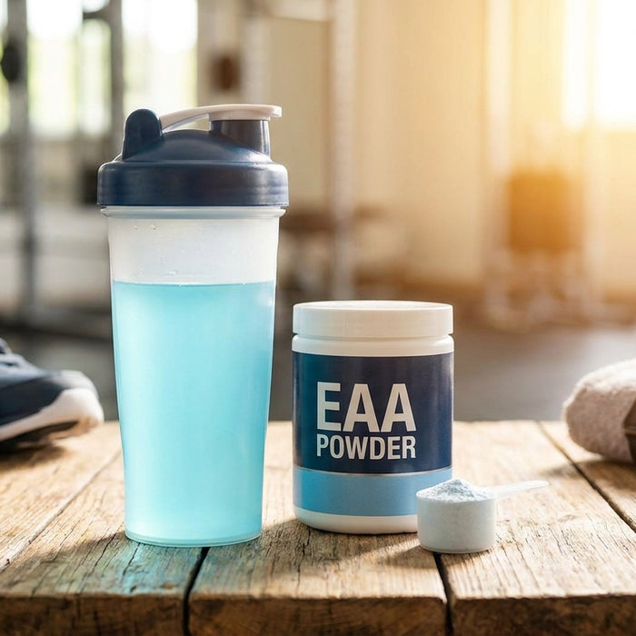 EAA supplement for fasted morning workouts
