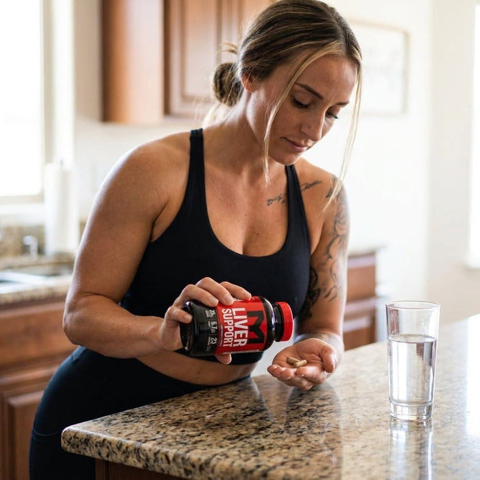 Liver support supplement for prohormone cycles