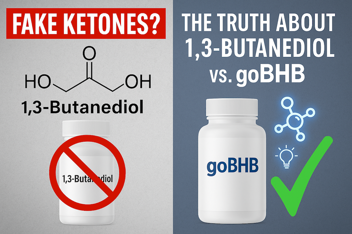Why 1,3-Butanediol Might Be Doing You More Harm Than Good — And Why goBHB® Is the Only Ketone That Actually Works