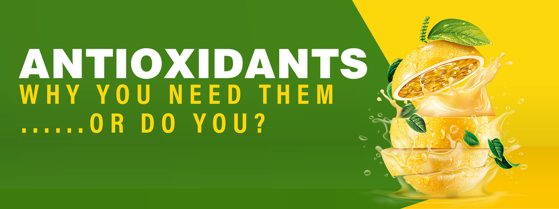 Antioxidant-rich foods and whether you really need them