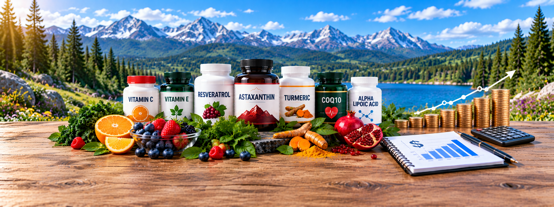 Antioxidants and Alpine Growth