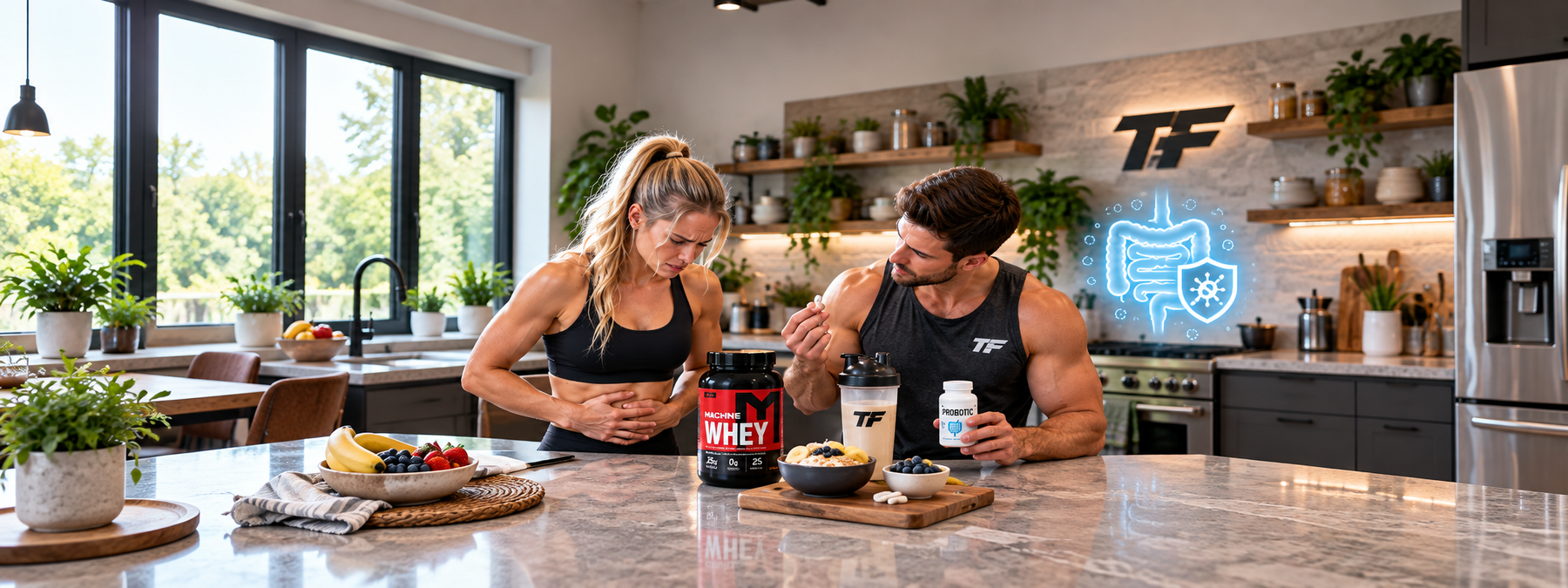 Can probiotics help with bloating from Whey Protein? 2026