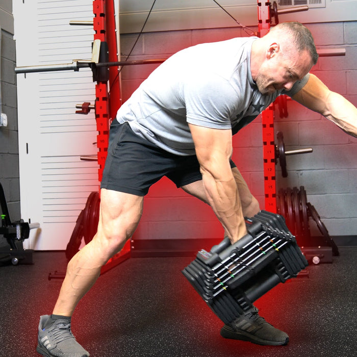 Athlete performing a back workout with proper programming