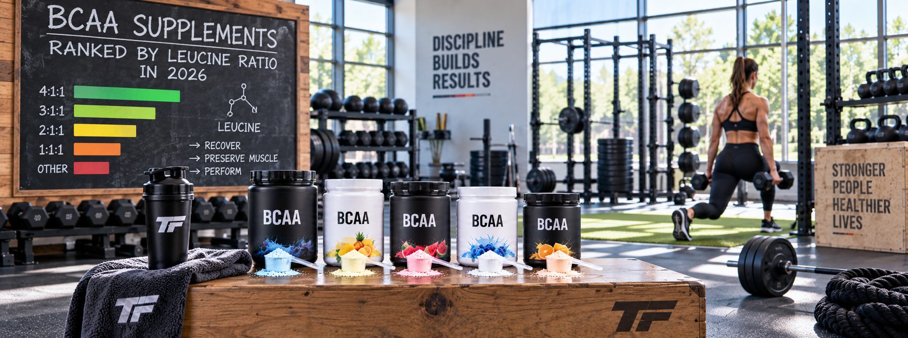 BCAA Supplements Ranked by Leucine Ratio in 2026