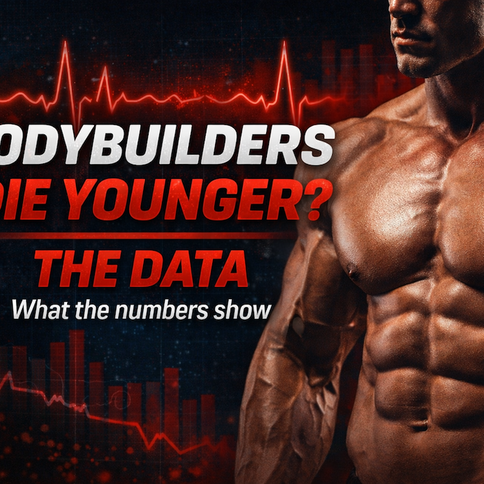 Do Bodybuilders Die Younger? What the Data Actually Shows