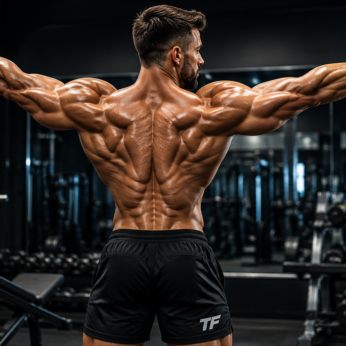 Sculpted Back in the Spotlight Tiger Fitness Style