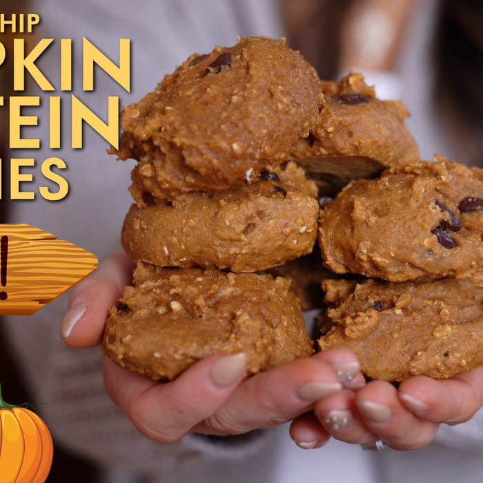 Chocolate-Chip Pumpkin Protein Cookies