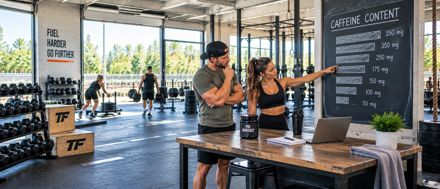 Caffeine Content in a CrossFit Gym