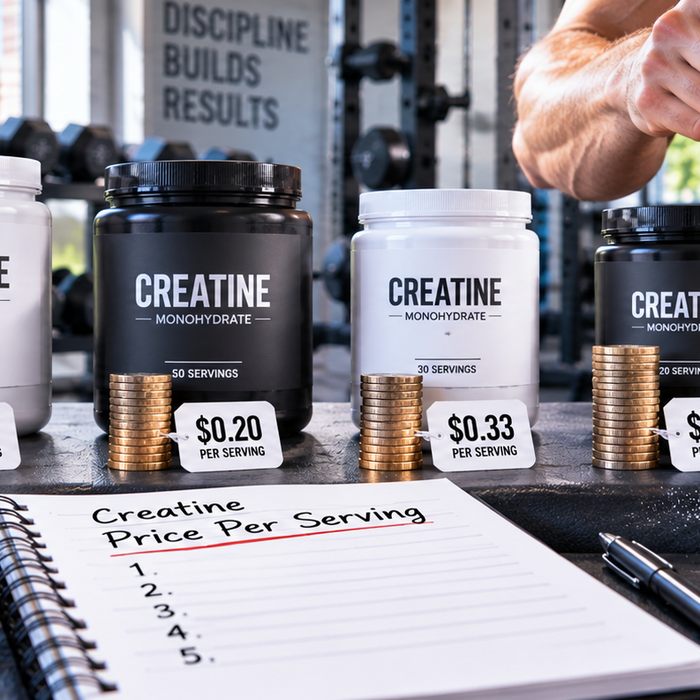 Creatine Price Per Serving Ranked: 2026 Best Picks