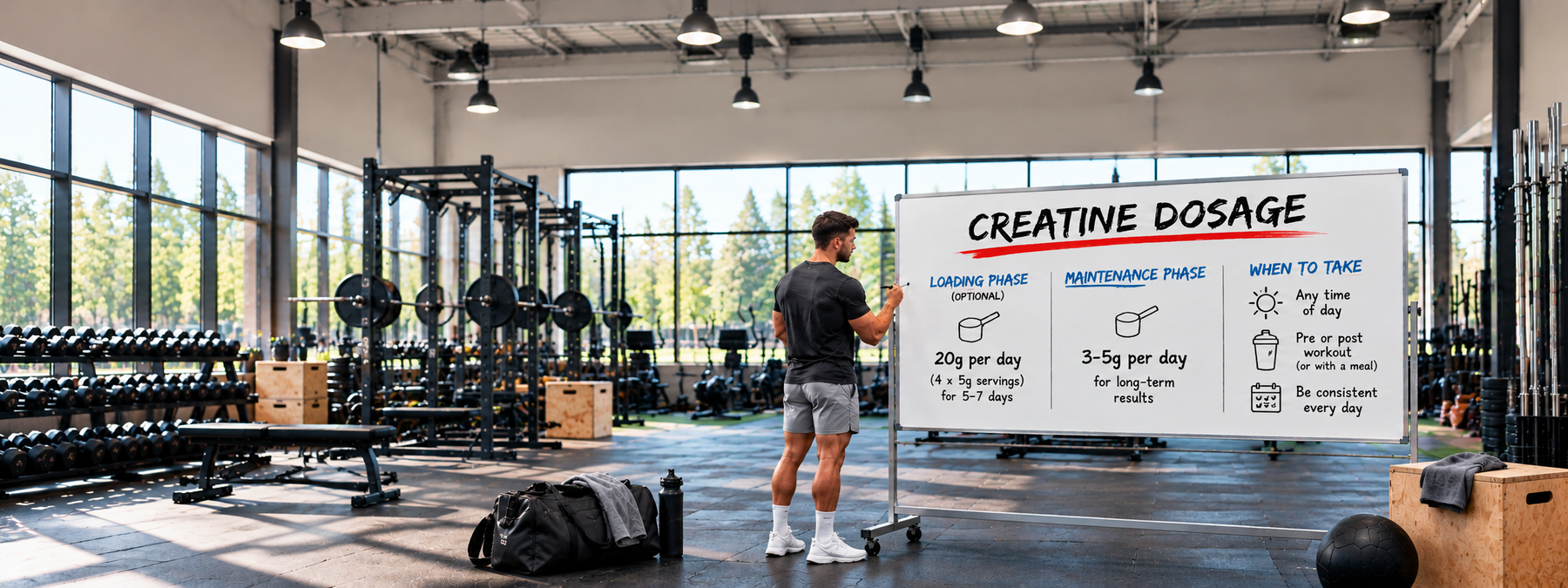 Creatine Dosage for New Lifters: Science Backed Protocol
