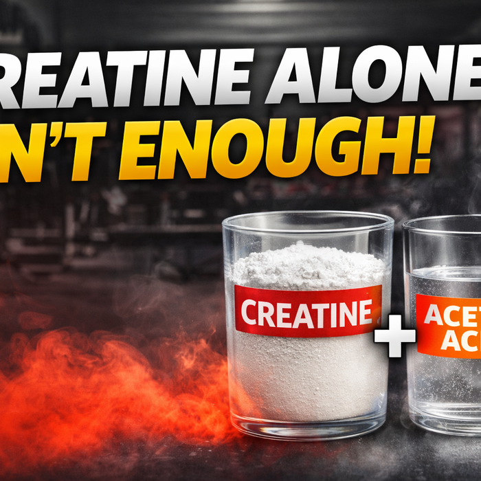 Creatine and Acetic Acid: Why This Combination Enhances Training Performance and Reduces Muscle Cramping