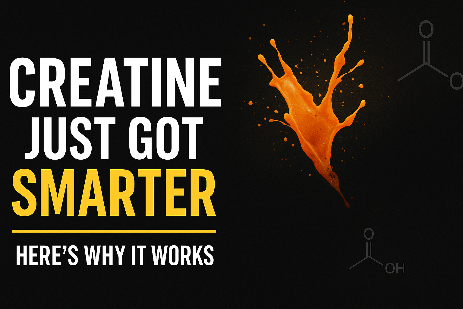 Why Pairing Creatine With Acetic Acid Changes the Game for Strength and Metabolic Health
