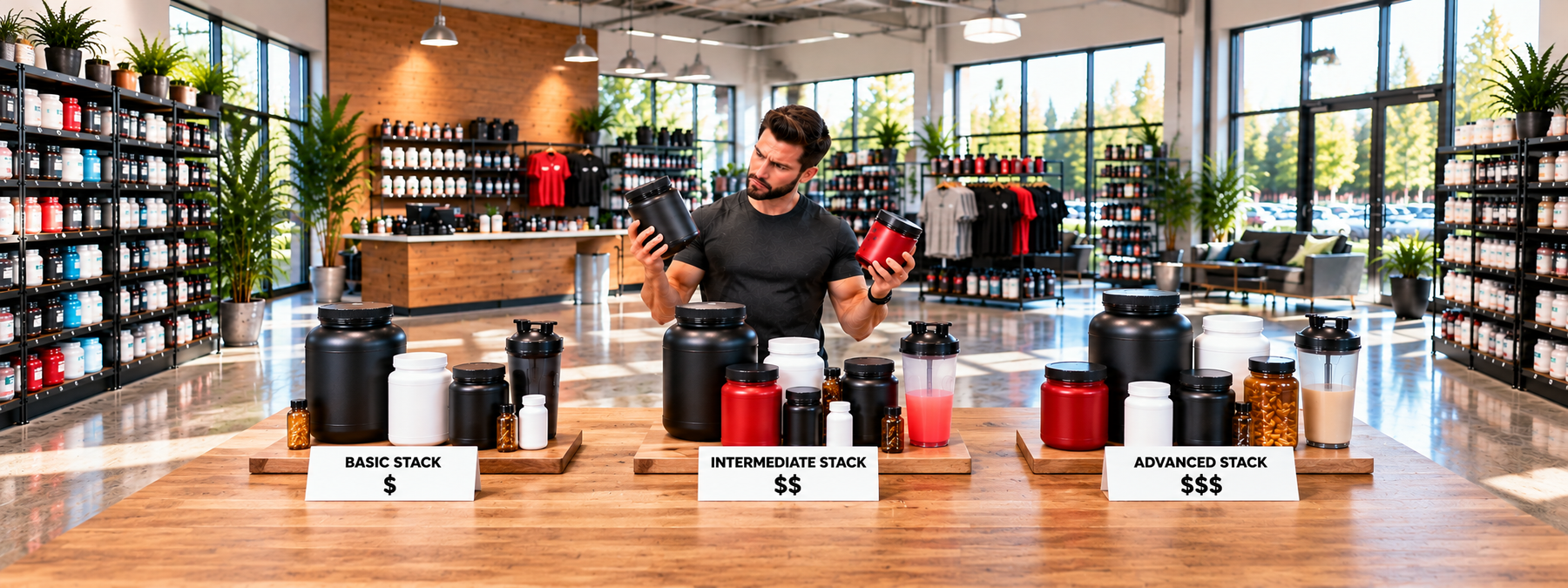 How much does a supplement stack cost? Varies in 2026