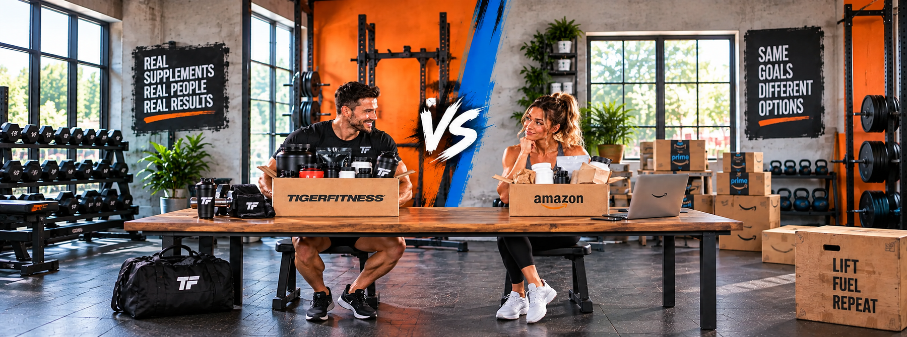 Fitness Showdown: Tigerfitness vs Amazon