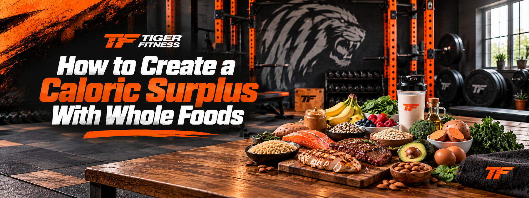 How to Create a Caloric Surplus With Whole Foods