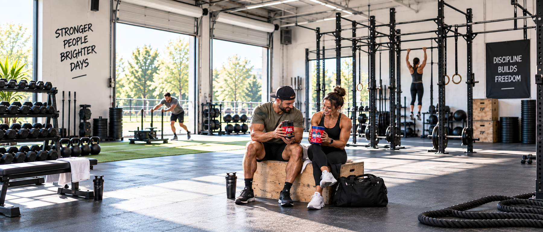 Fuel and Cwench Gym Partners