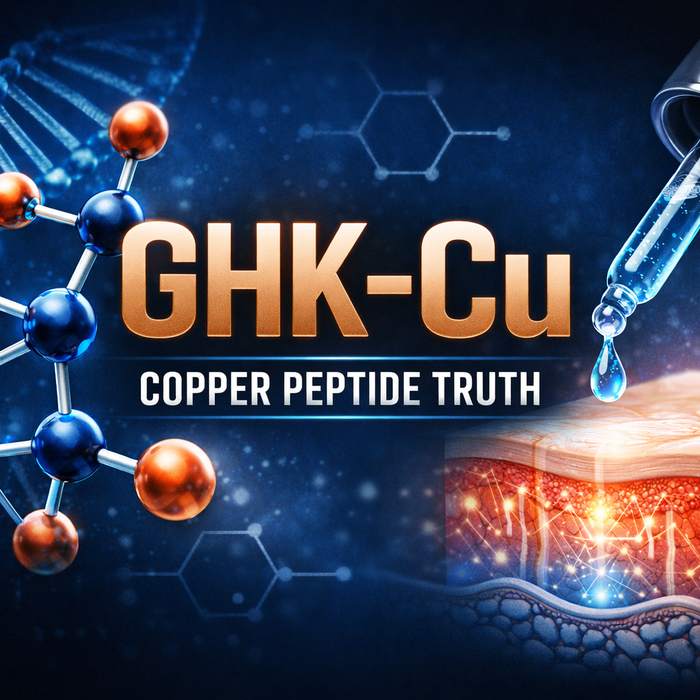 GHK-Cu copper peptide and its role in skincare science
