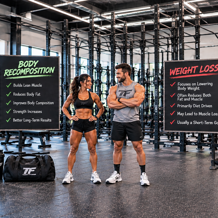 Gym Showdown: Body Recomposition vs Weight Loss