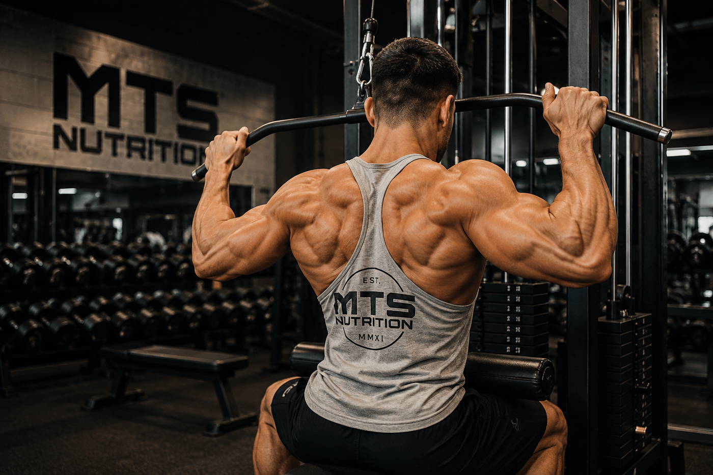 Muscular Back Workout at MTS Gym