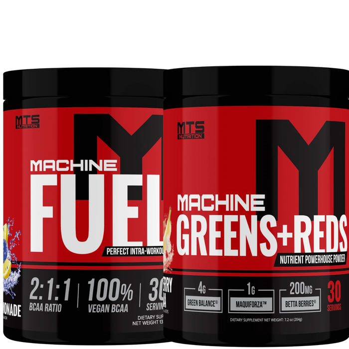 How to Stack MTS Nutrition Machine Fuel (Intra) with Machine Greens + Reds for Better Results
