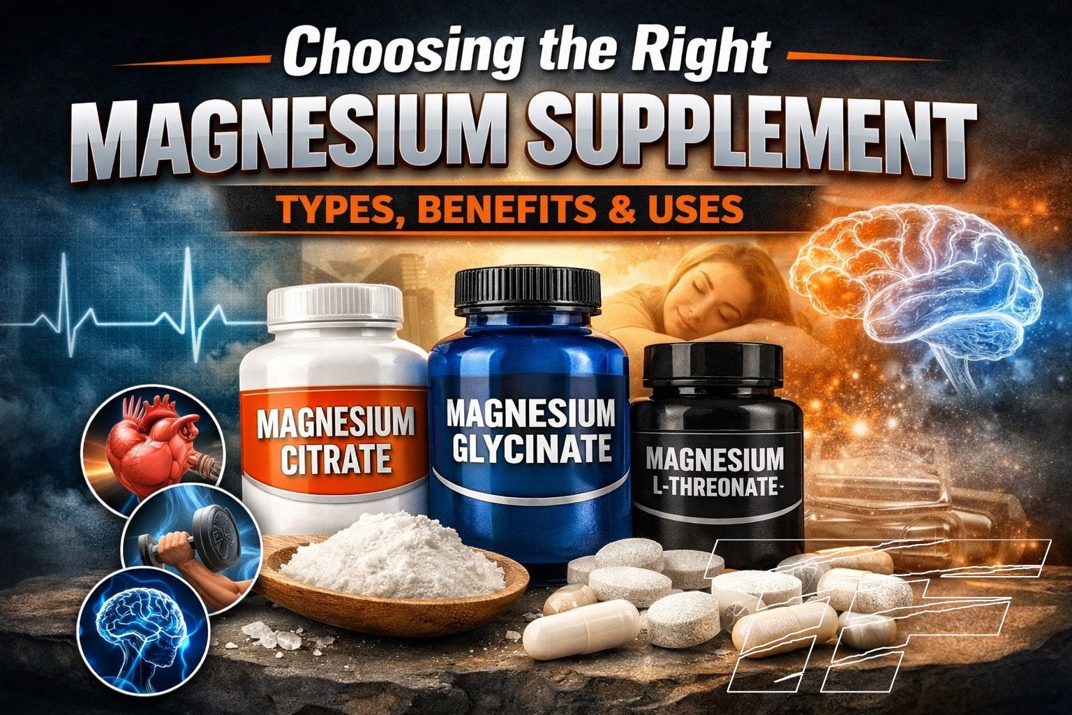 Choosing the Right Magnesium Supplement: Types, Benefits & Uses