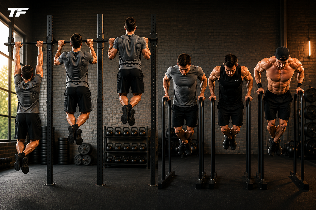 Industrial Gym Calisthenics Showcase