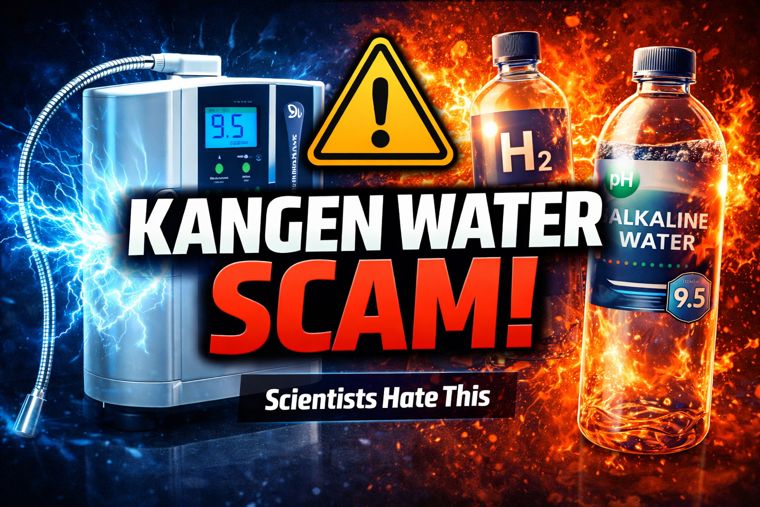 Why “Kangen Water” Marketing Is Scammy and Why Most “Hydrogen Water” Marketing Is Too