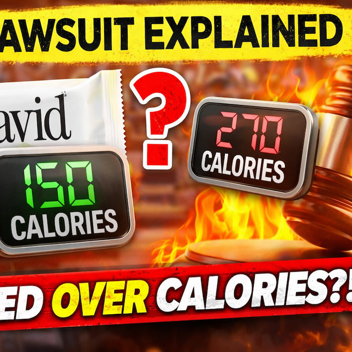 David protein bar packaging at the center of a calorie labeling lawsuit