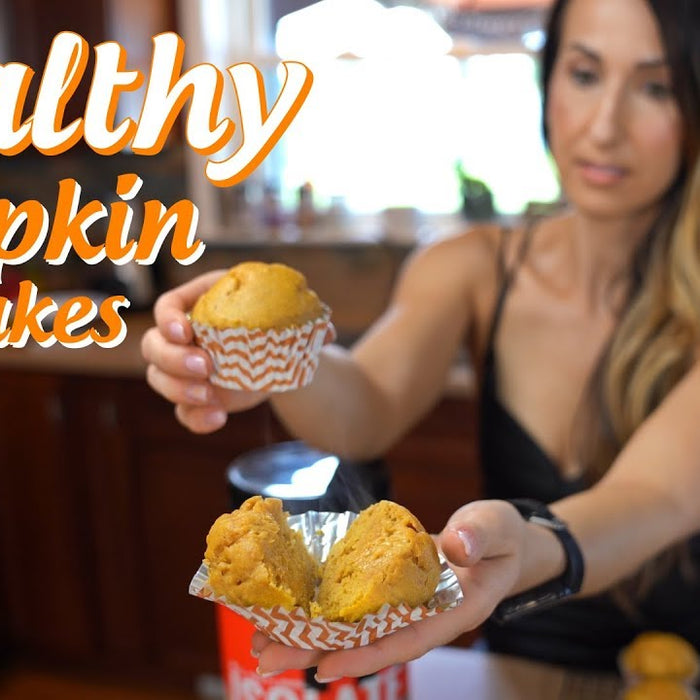 Protein-Packed Pumpkin Cupcakes