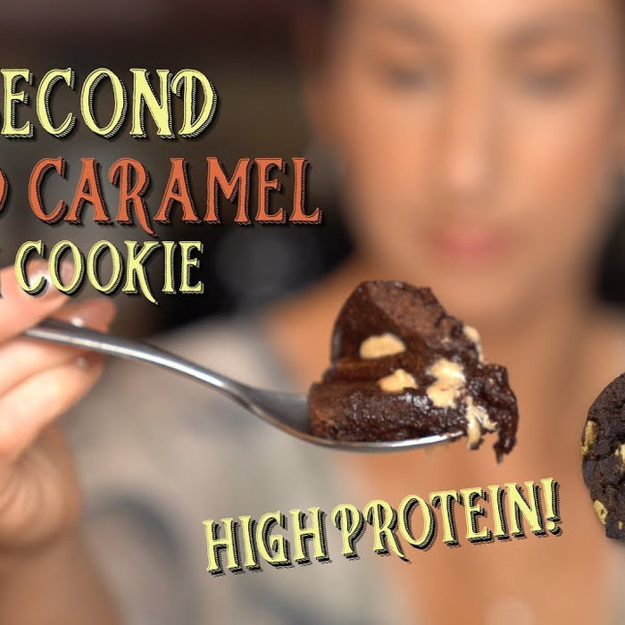 30-Second Salted Caramel Protein Cookie