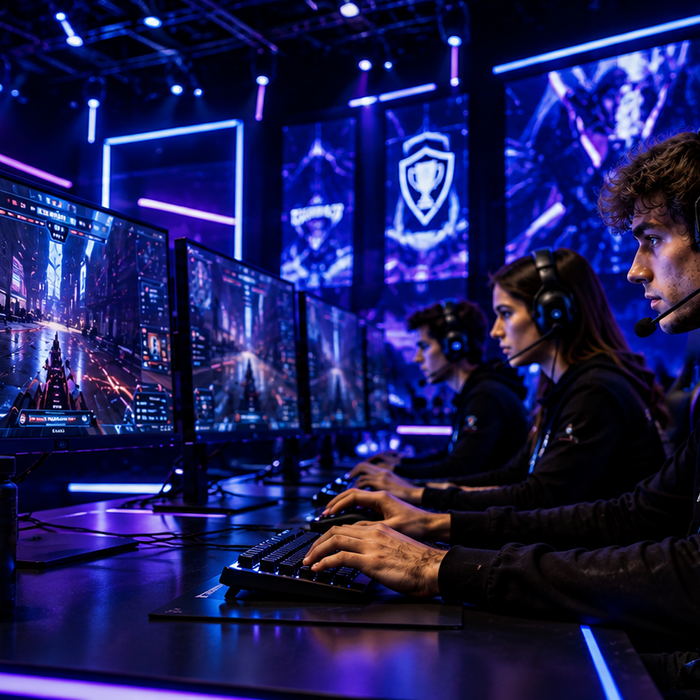 Neon Esports Arena Showdown