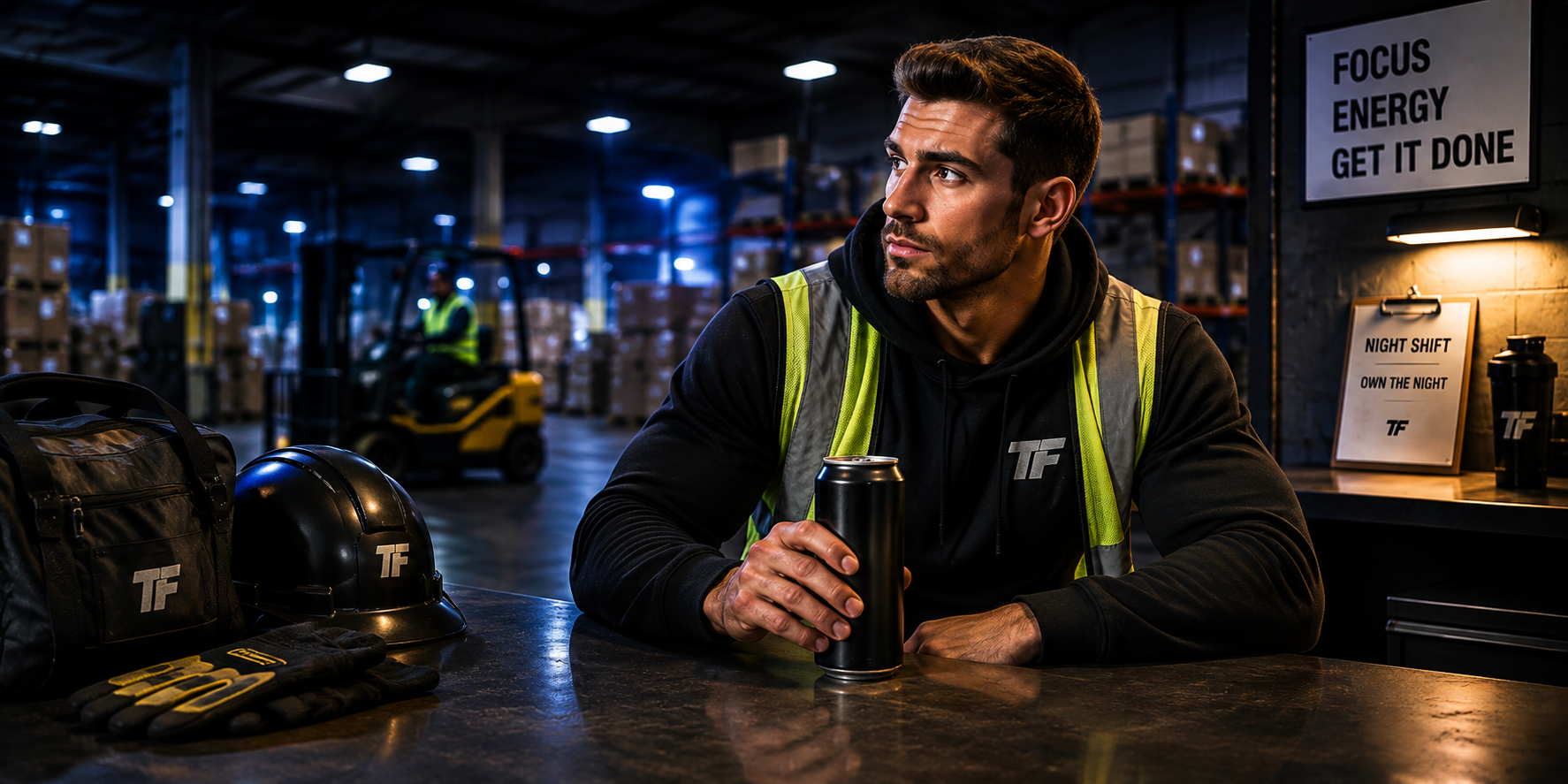 Night Shift Focus in the Warehouse