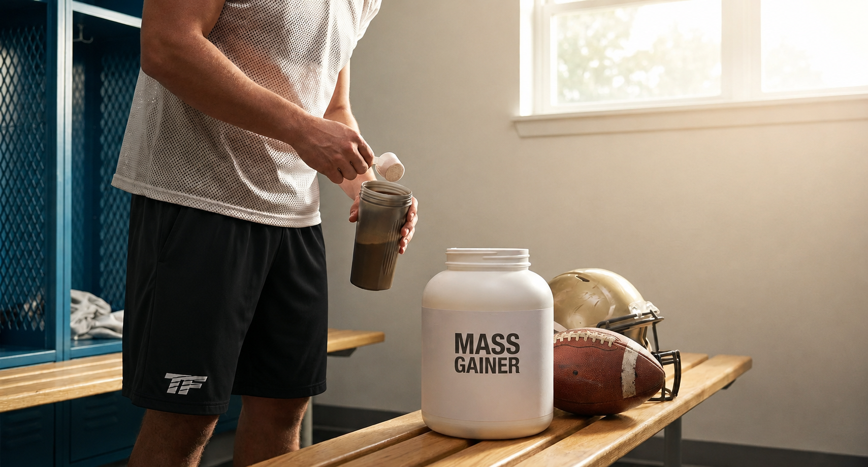 Mass gainer supplement ranked best for high school football players
